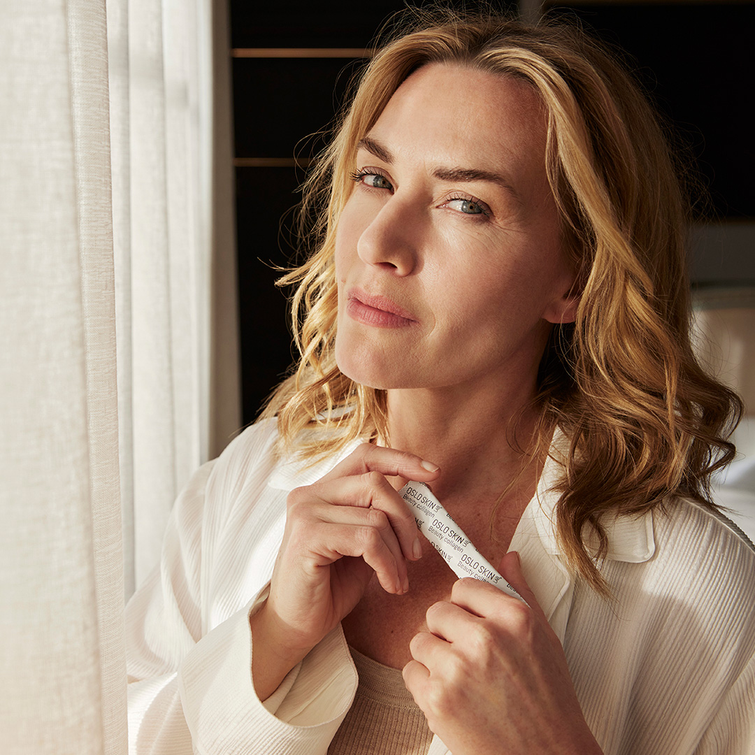 Kate Winslet Oslo Skin Lab Ambassador The Solution stick pack